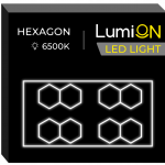 Світлодіодна панель LumiOn 484,5 x 243,5 см біла потужне та стильне освітлення для вашого простору