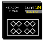 Світлодіодна панель LumiOn 484,5 x 243,5 см біла сучасне та енергоефективне освітлення для вашого інтер'єру