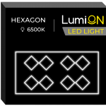 Світлодіодна панель LumiOn 484,5 x 243,5 см біла сучасне та енергоефективне освітлення для вашого інтер'єру