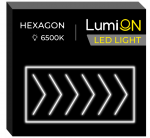 Світлодіодна панель LumiOn 484,5 x 243,5 см біла яскраве та енергоефективне освітлення для вашого простору