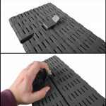 Шезлонг пластиковий чорний GOTEL Premium L65- Вишуканий комфорт для вашого відпочинку - Зображення 5