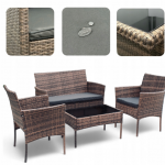 Набір садових меблів Ideal Garden SFS010 коричневий