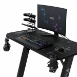 Ігровий стіл SENSE7 Nomad Cybernetic 100х50 см для стильного геймерського простору - Зображення 5