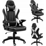 Чорно-біле геймерське крісло KRAKEN Feyton – елегантний дизайн - Зображення 2