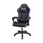 Ігрове Геймерське крісло RGB + BT з колонками WS8152 Black – максимальний комфорт - Зображення 9