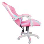 Ігрове Геймерське крісло RGB + BT з колонками WS8151 Pink – з музикою та підсвіткою - Зображення 2