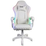 Ігрове Геймерське крісло RGB + BT з колонками WS8153 White