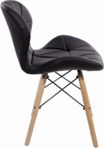 Крісло MUFART ELVA 3325 екошкіра чорне Елегантність і комфорт - Зображення 4