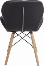 Крісло MUFART ELVA 3325 екошкіра чорне Елегантність і комфорт - Зображення 5