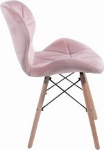 Крісло MUFART ELVA 3404 світло-рожевий оксамит - Зображення 3