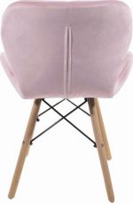 Крісло MUFART ELVA 3404 світло-рожевий оксамит - Зображення 4