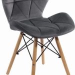 Крісло MUFART ELVA 3373 сірий оксамит Для вашого стильного інтер'єру