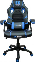 Яскраве та комфортне крісло Zenga Extreme EX Light Blue - Зображення 2