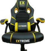 Яскраве жовте геймерське крісло Zenga Extreme EX – ідеальне для гри - Зображення 4