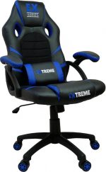 Стильне та сучасне геймерське крісло Zenga Extreme EX в синьому кольорі - Зображення 3