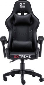 Чорне ігрове крісло Zenga Extreme GT Black S – зручність і підтримка - Зображення 3