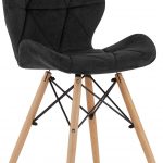 Крісло MUFART ELVA 3372 чорний оксамит Вишукана розкіш