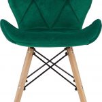 Крісло MUFART ELVA 3371 зелений оксамит Вишуканий дизайн та комфорт