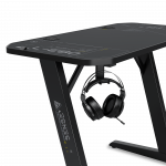 Ігровий стіл SENSE7 Nomad Cybernetic 100х50 см для стильного геймерського простору - Зображення 7