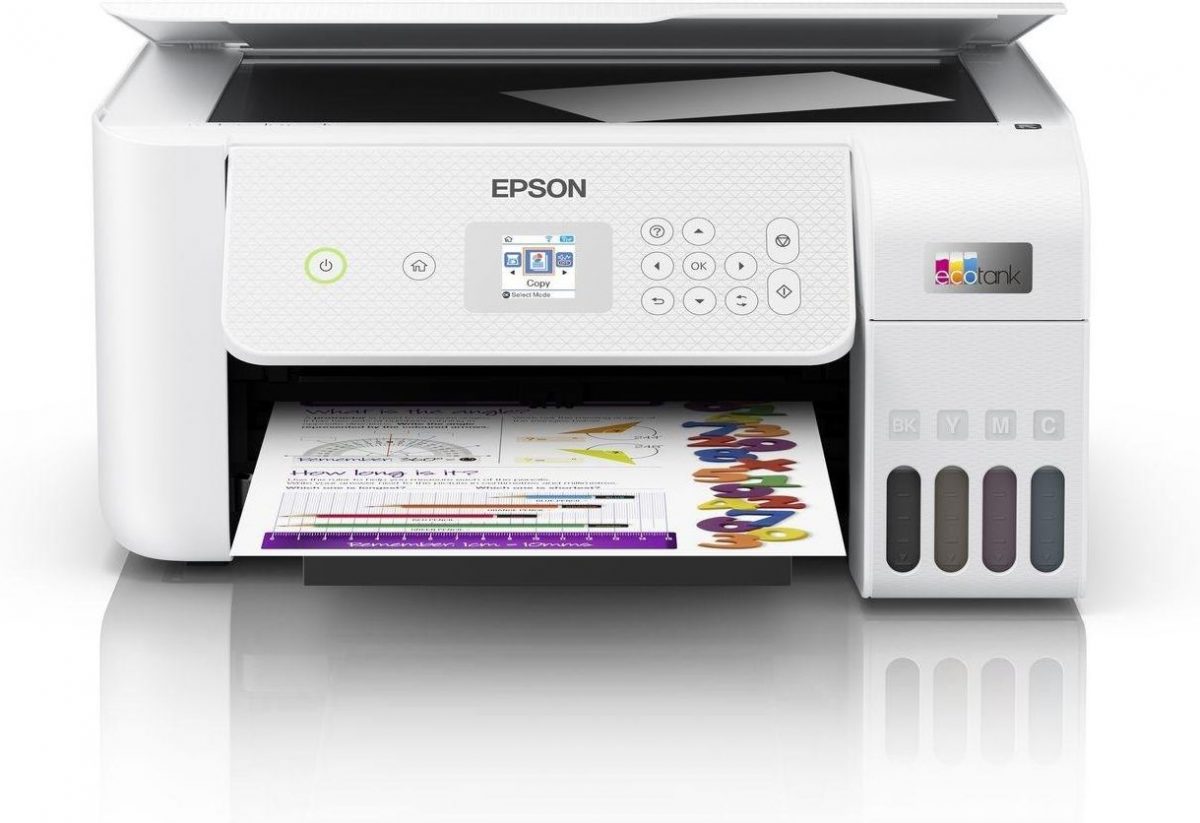 Принтер Epson EcoTank L3266 – стильний білий БФП із Wi-Fi для зручного друку (C11CJ66411) - Зображення 4