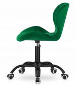 Офісне крісло Lugano зелене на чорній ніжці Ідеальний вибір - Зображення 3