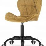 Офісне крісло Lugano коричневе на чорній ніжці Комфорт і стиль для вашого офісу та дому