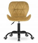 Офісне крісло Lugano коричневе на чорній ніжці Комфорт і стиль для вашого офісу та дому - Зображення 2