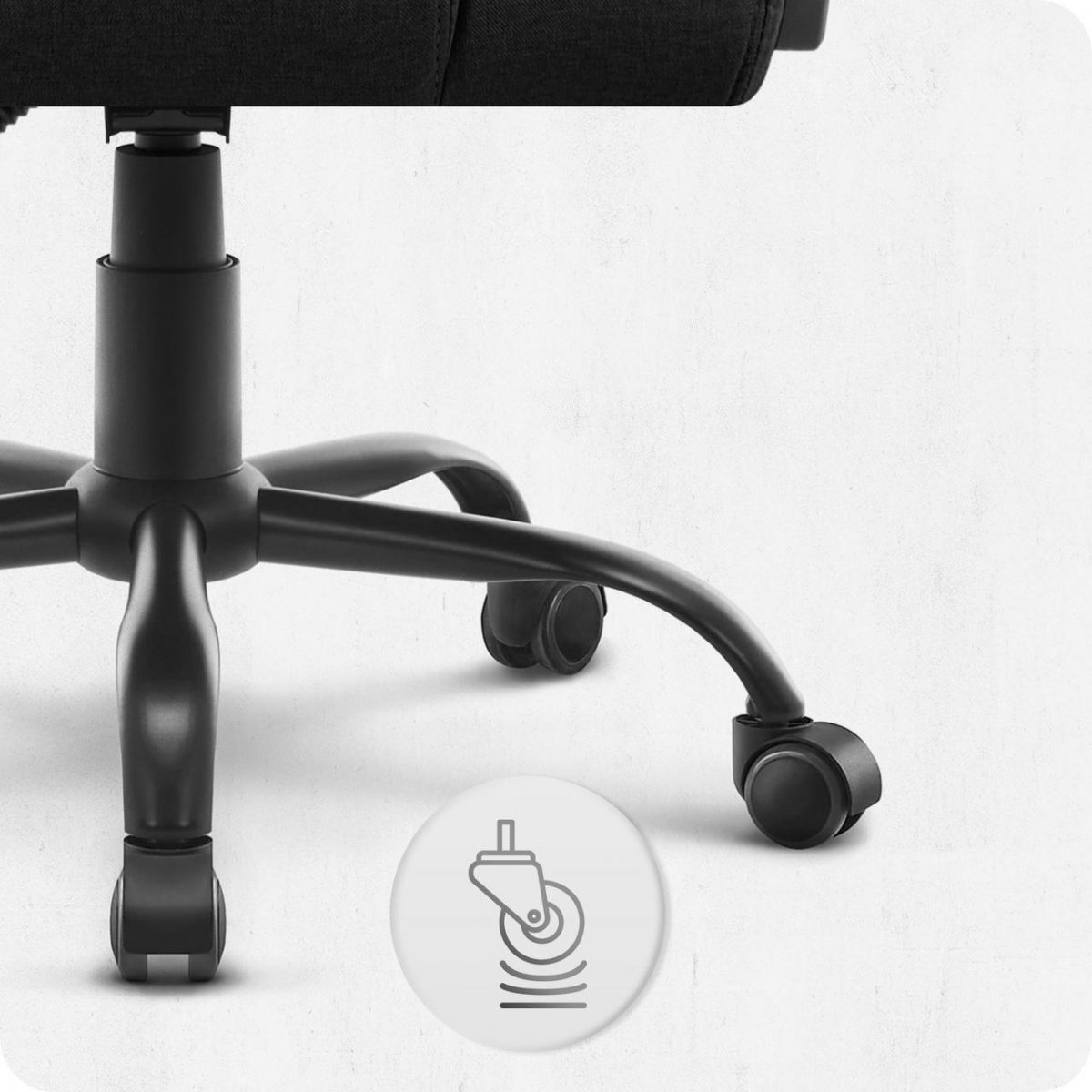 Поворотне крісло Cabro чорне C505 стиль та комфорт для роботи та відпочинку - Зображення 7