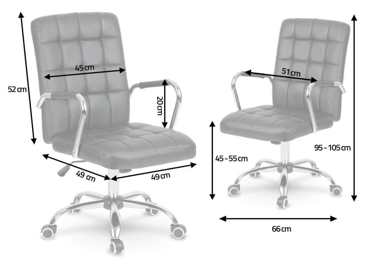 Елегантне і зручне офісне крісло Sofotel Benton чорне - Зображення 4