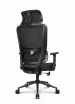 CABRO C506 тканинне офісне крісло чорна тканина зручність та стиль у чорній тканині для роботи та комфорту - Зображення 4