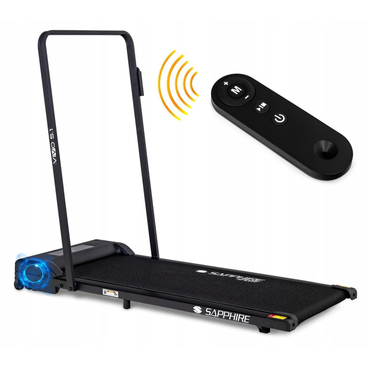 Для комфортних і ефективних тренувань електрична бігова доріжка SAPPHIRE VIVO SG-5.1 - Зображення 3