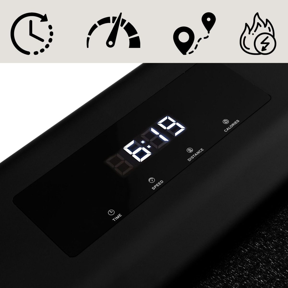 Для комфортних і ефективних тренувань електрична бігова доріжка SAPPHIRE VIVO SG-5.1 - Зображення 6