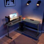 Геймерський стіл Cobra CR4552BK – елегантний чорний дизайн - Зображення 2