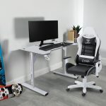 Геймерський стіл Cobra CR4575WH – стильний білий стіл для геймерів - Зображення 2