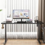 Ігровий електричний стіл MuvuHome чорний 160 х 60 см для геймерів - Зображення 3