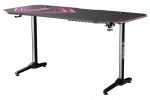 Комфортний ігровий комп'ютерний стіл ULTRADESK FRAG XXL Pink 160x75 см - Зображення 7