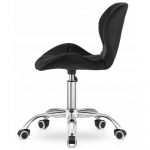 Офісне крісло MemFlow велюрове чорне - Зображення 3