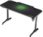 Ігровий стіл ULTRADESK FRAG Green 140x60 см з підкладкою для тривалих ігор - Зображення 5