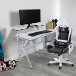 Геймерський стіл Cobra CR4010WH – ергономічний дизайн - Зображення 2