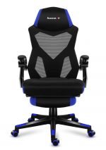 Яскраве і міцне геймерське крісло Huzaro COMBAT 3.0 Blue - Зображення 2