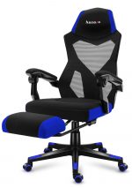 Яскраве і міцне геймерське крісло Huzaro COMBAT 3.0 Blue - Зображення 4