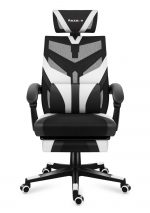 Стильне і зручне геймерське крісло Huzaro Combat 5.0 White - Зображення 2