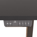 Геймерський стіл ELECTRA CRF12ELBK ЧОРНИЙ – комфортний і стильний - Зображення 10