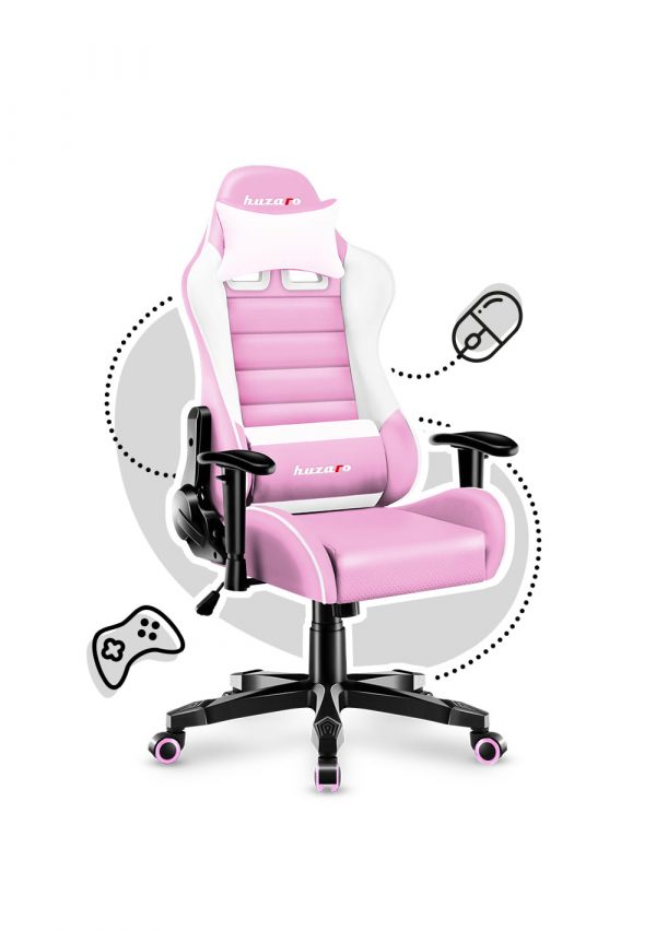 Дитяче ігрове крісло Huzaro RANGER 6.0 Pink для геймерів