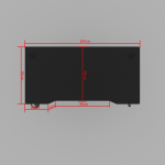 Геймерський стіл COBRA CR2010WH білий – сучасний білий стиль - Зображення 6