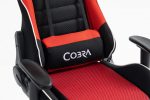Геймерське крісло COBRA Rebel CR200 червоно-чорне – елегантність та підтримка спини - Зображення 5