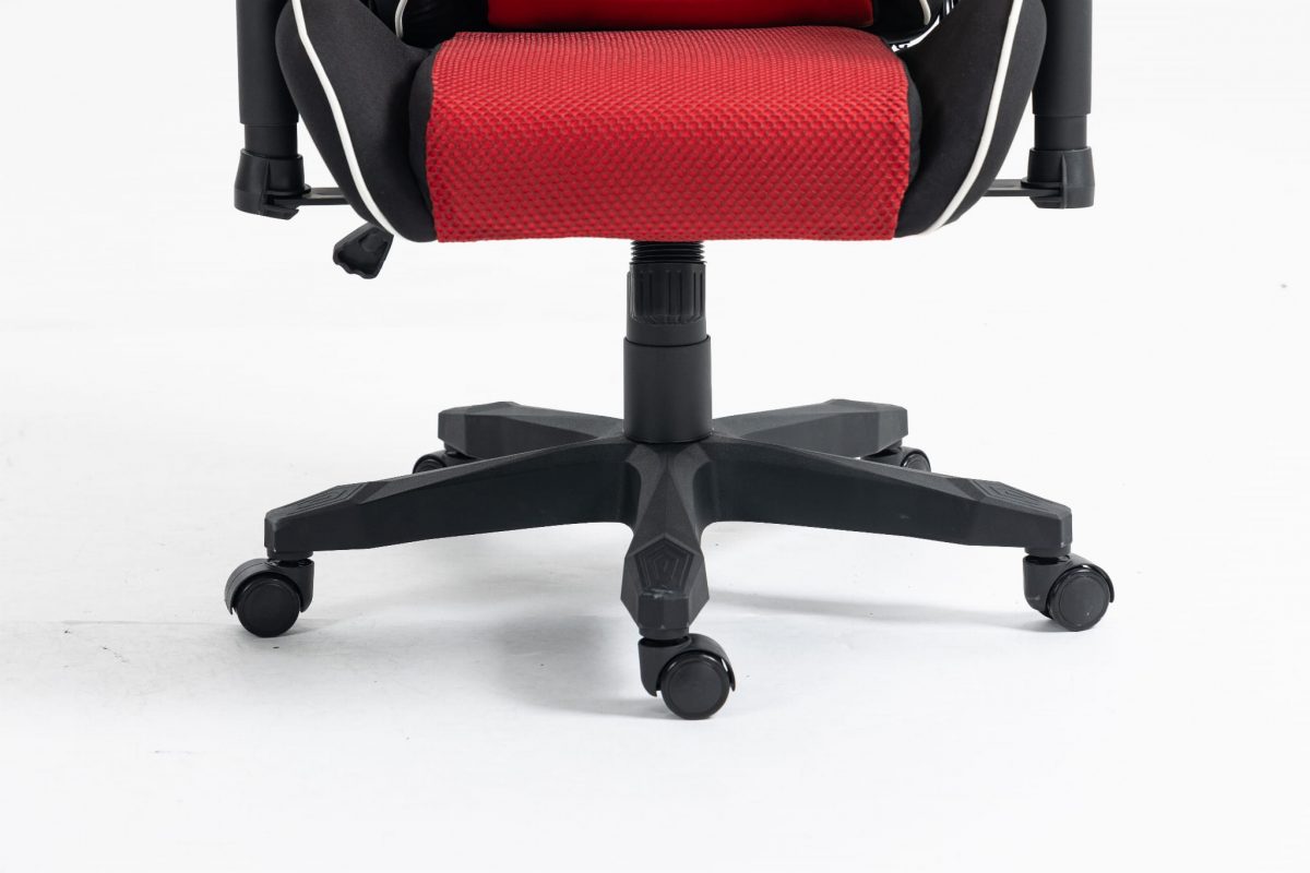 Геймерське крісло COBRA Rebel CR200 червоно-чорне – елегантність та підтримка спини - Зображення 4