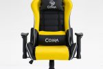 Геймерське крісло COBRA Rebel CR201 жовто-чорне – яскравий дизайн - Зображення 4