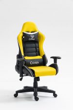 Геймерське крісло COBRA Rebel CR201 жовто-чорне – яскравий дизайн - Зображення 7