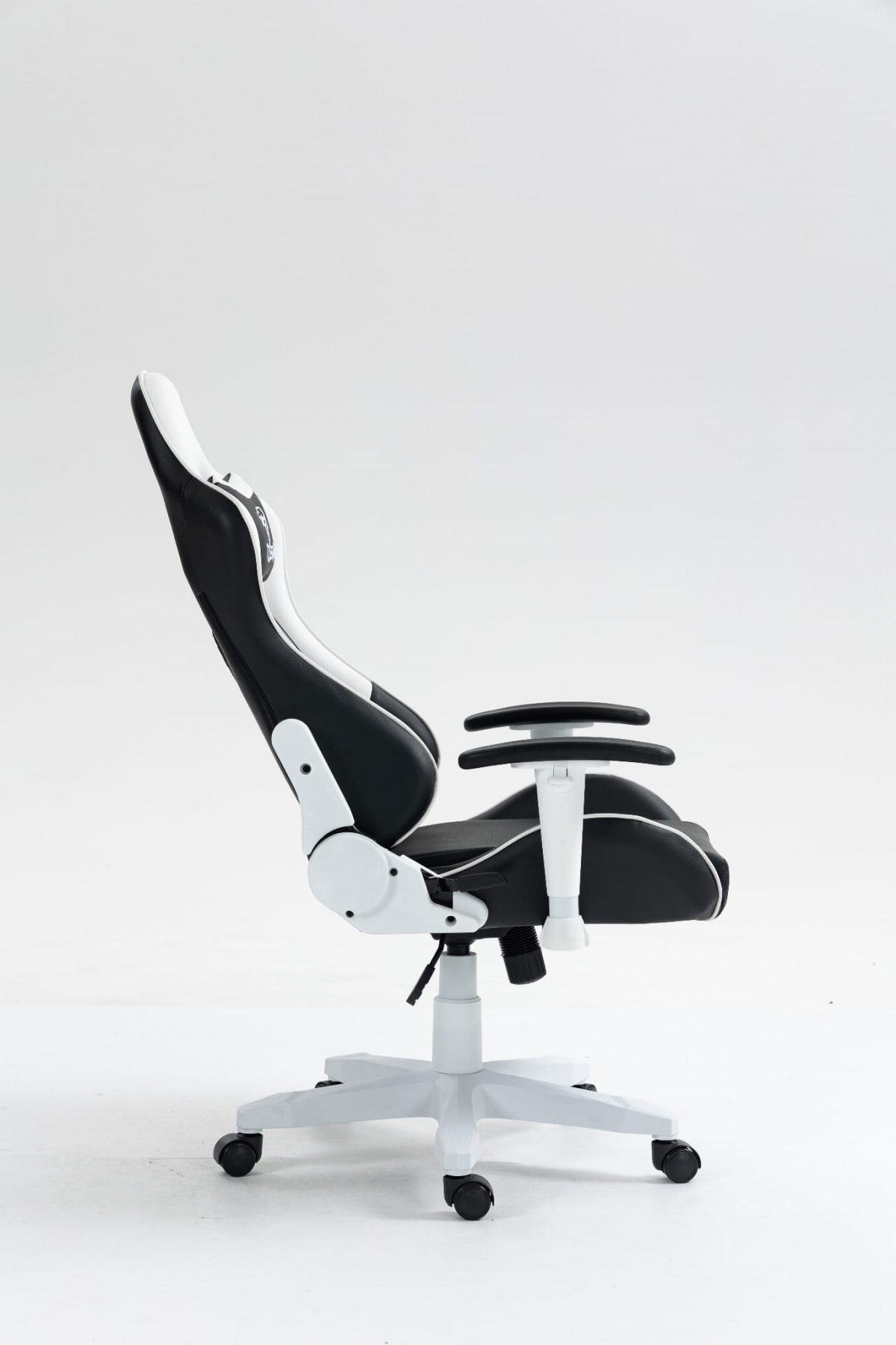 Геймерське крісло COBRA Rebel CR202 біло-чорне – стильний комфорт - Зображення 10